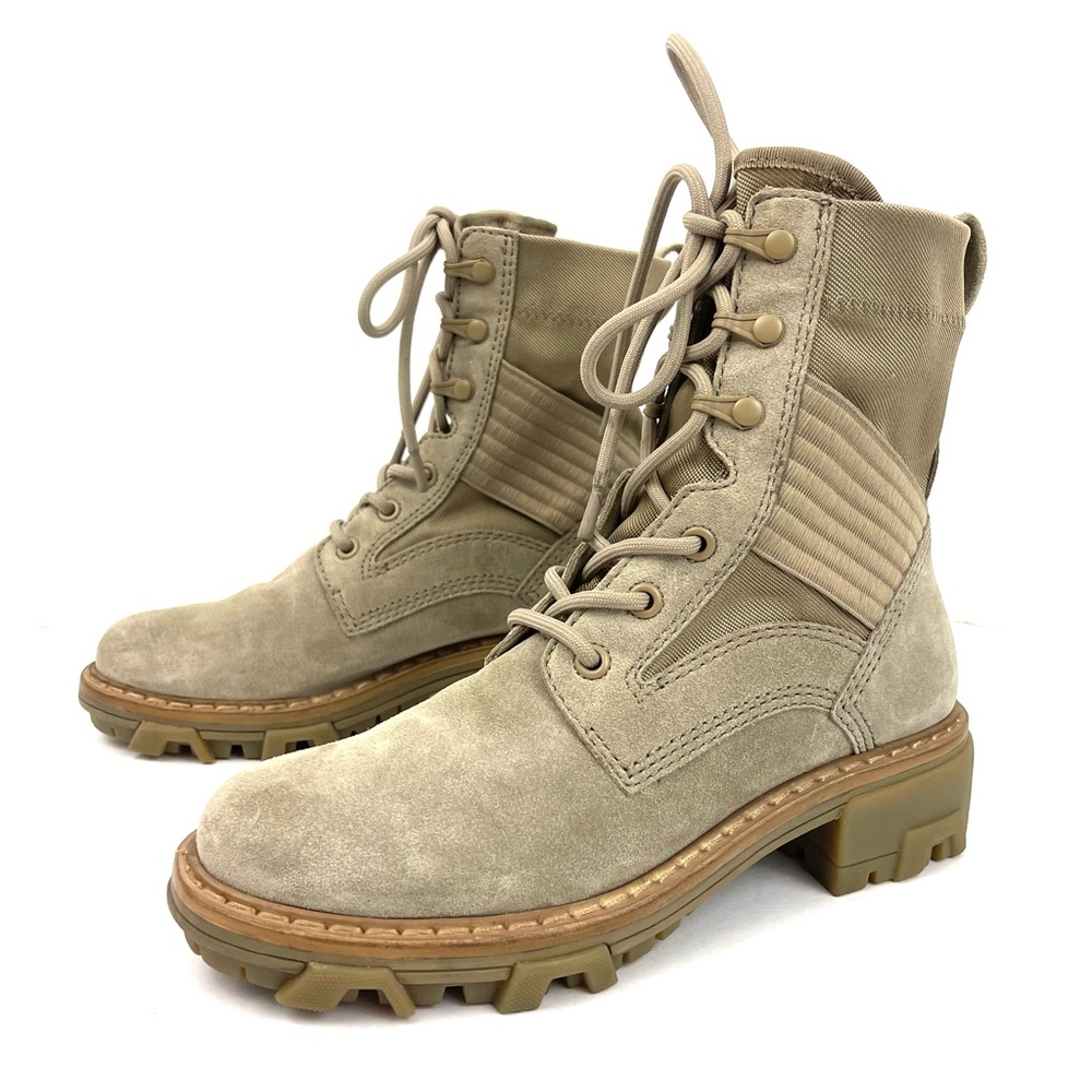 Rag & Bone Shiloh Lace Up Jungle Combat Boot Suede